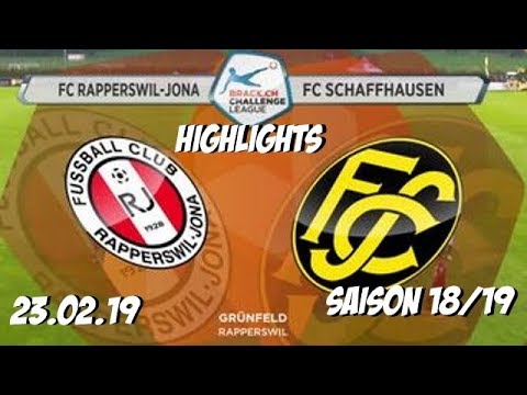 Highlights: Fc Rapperswil - Jona vs Fc Schaffhausen (23.02.19)
