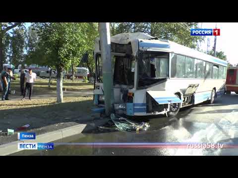 В Пензе проверили автобусы в связи с ДТП на улице Калинина