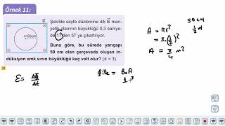 Eğitim Vadisi 11.Sınıf Fizik 22.Föy Elektrik ve Manyetizma 2 Konu Anlatım Videoları