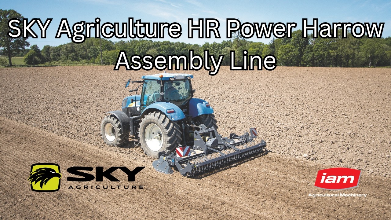 SKY Agriculture (formerly Sulky) HR Power Harrow Production
