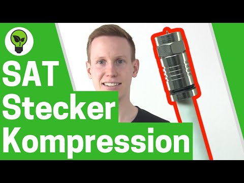 Mounting compression connectors ✅ INGENIOUS INSTRUCTIONS for attaching SAT F-connectors with comp...