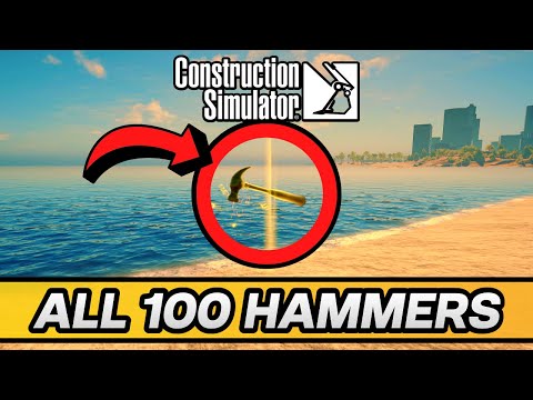 Construction Simulator - All 100 Hammers (US Collectibles)