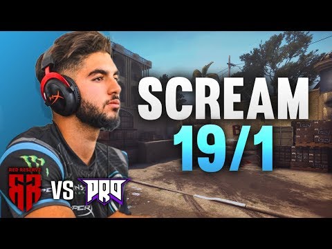 SCREAM vs Pro100  19KD IN OFFICIAL MATCH ! ALL KILLS CLIP !
