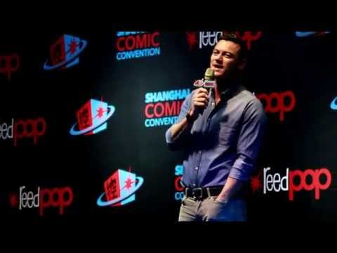Luke Evans singing "Someone Like You" at SHCC