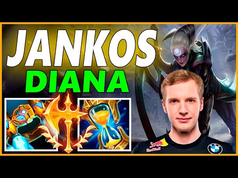 ⚡JANKOS DIANA JUNGLE GAMEPLAY⚡SEASON 12 LEAGUE OF LEGENDS