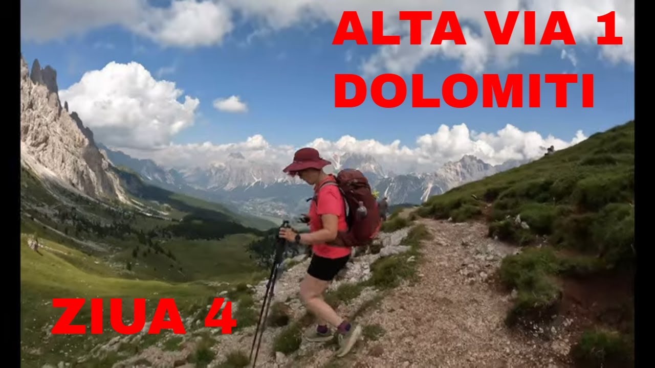 Alta Via 1-Traseu in Dolomiti- Ziua 4  Refugiul Averau -Refugiul Staulanzza#mountains #hiking
