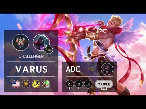 Varus ADC vs Lucian - NA Challenger Patch 9.13