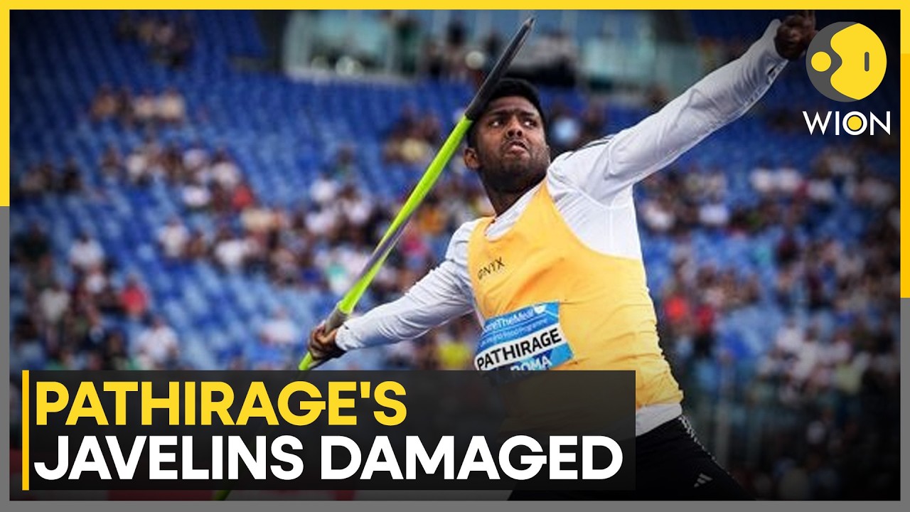Sri Lanka Star Pathirage's Javelins Damaged During Air Travel | WION
