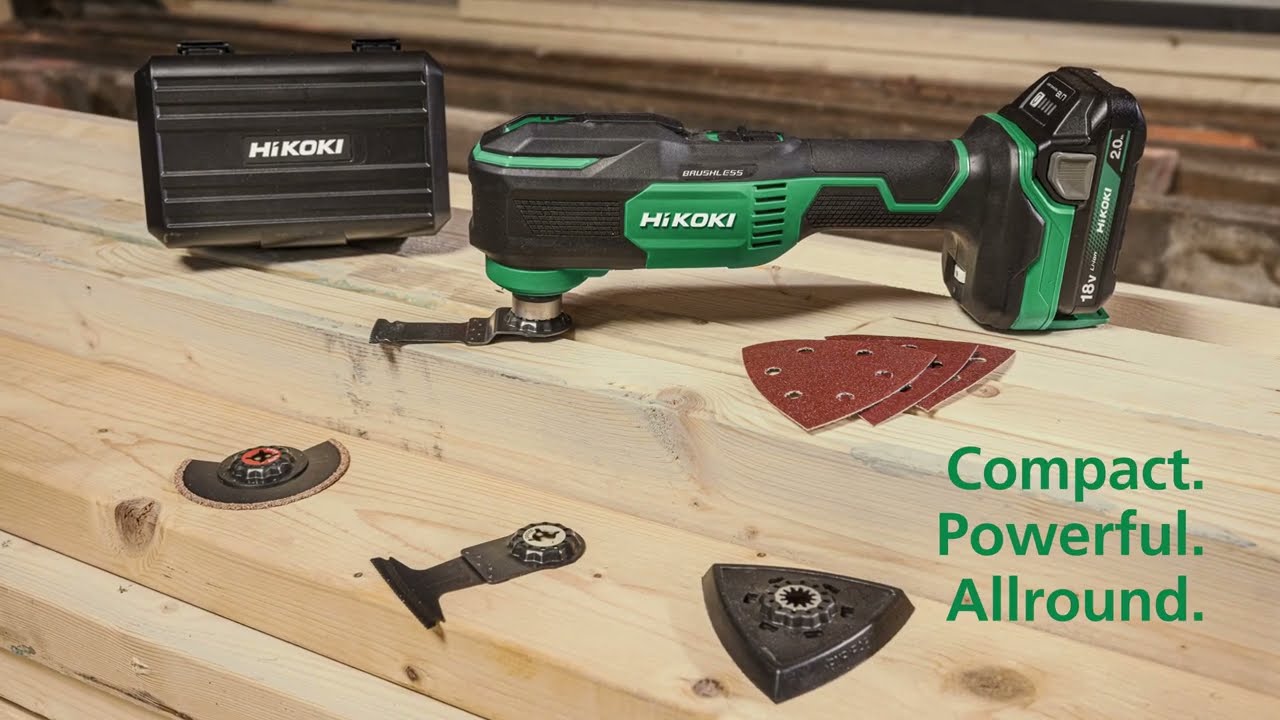 Nowy multitool HiKOKI, model CV18DA.