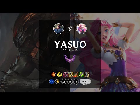 Yasuo Mid vs Seraphine - EUW Master Patch 12.20