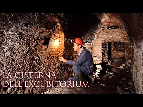 The cistern of the Excubitorium (Carlo Pavia, 131st mini-conference)