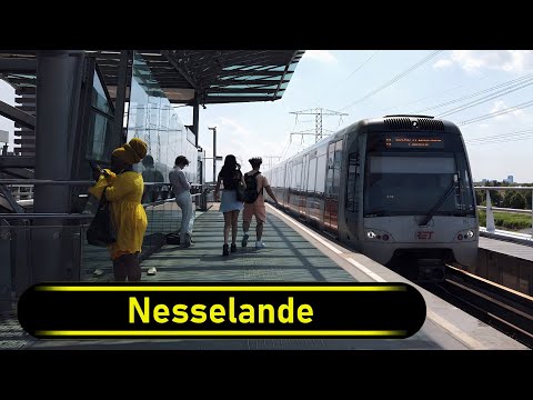 Metro Station Nesselande - Rotterdam 🇳🇱 - Walkthrough 🚶