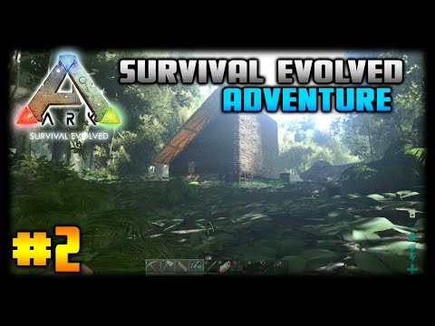 ARK: Survival Evolved - Ep. 2 - The Base! - Let's Play (Xbox One)