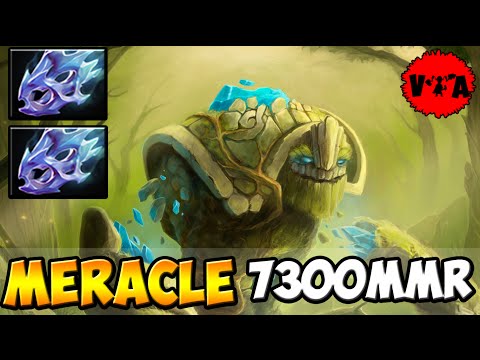 Dota 2 - Meracle 7300 MMR Plays Tiny vol #1 - Ranked Match