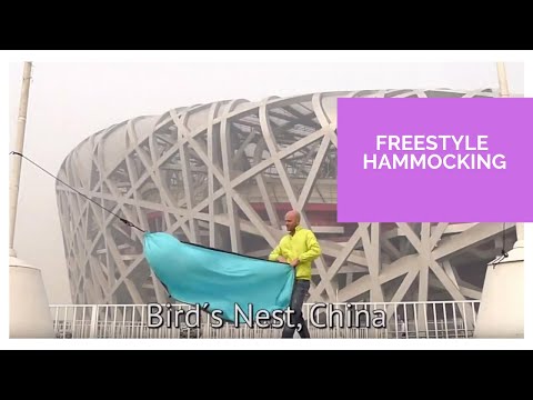 Freestyle Hammocking -- take your travel hammock to crazy places