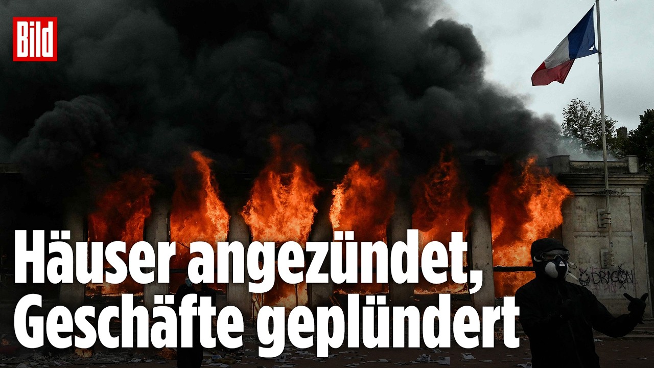 FRANKREICH BRENNT! DAS hat nichts mehr mit Protesten zu tun