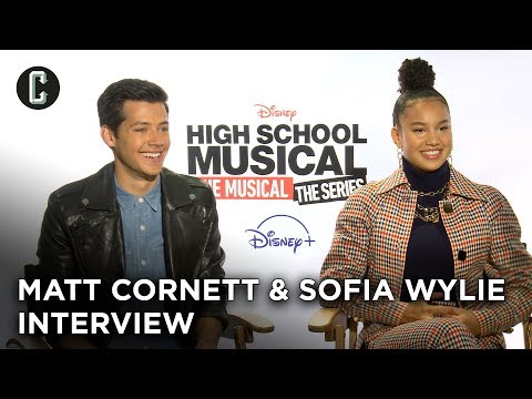 Matt Cornett and Sofia Wylie Talk High School Musical: The Musical: The Series