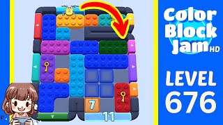 Soluzione del Livello 676 di Color Block Jam