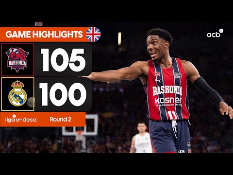 Baskonia - Real Madrid (105-100) GAME HIGHLIGHTS | Liga Endesa 2025-26