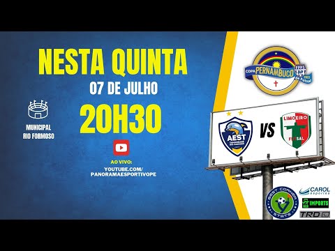COPA PERNAMBUCO ADULTO - TAMANDARÉ/RIO FORMOSO  X  LIMOEIRO FUTSAL  - 5ª ROD.