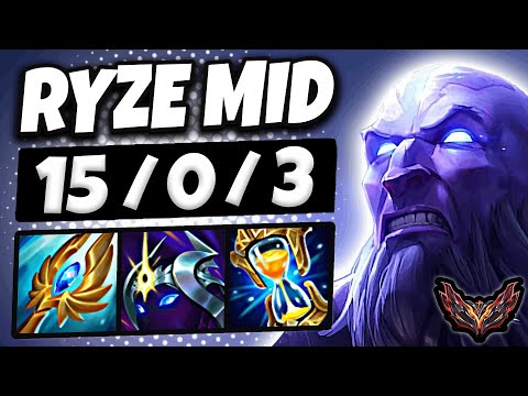 Ryze vs Sylas MID [ Perfect KDA ] Lol Korea Grandmaster Patch 25.9 ✅