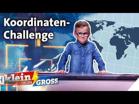 Orte an Koordinaten erkennen: Zeigt Nico den Nachrichtensprechern Grenzen auf? | Klein gegen Groß