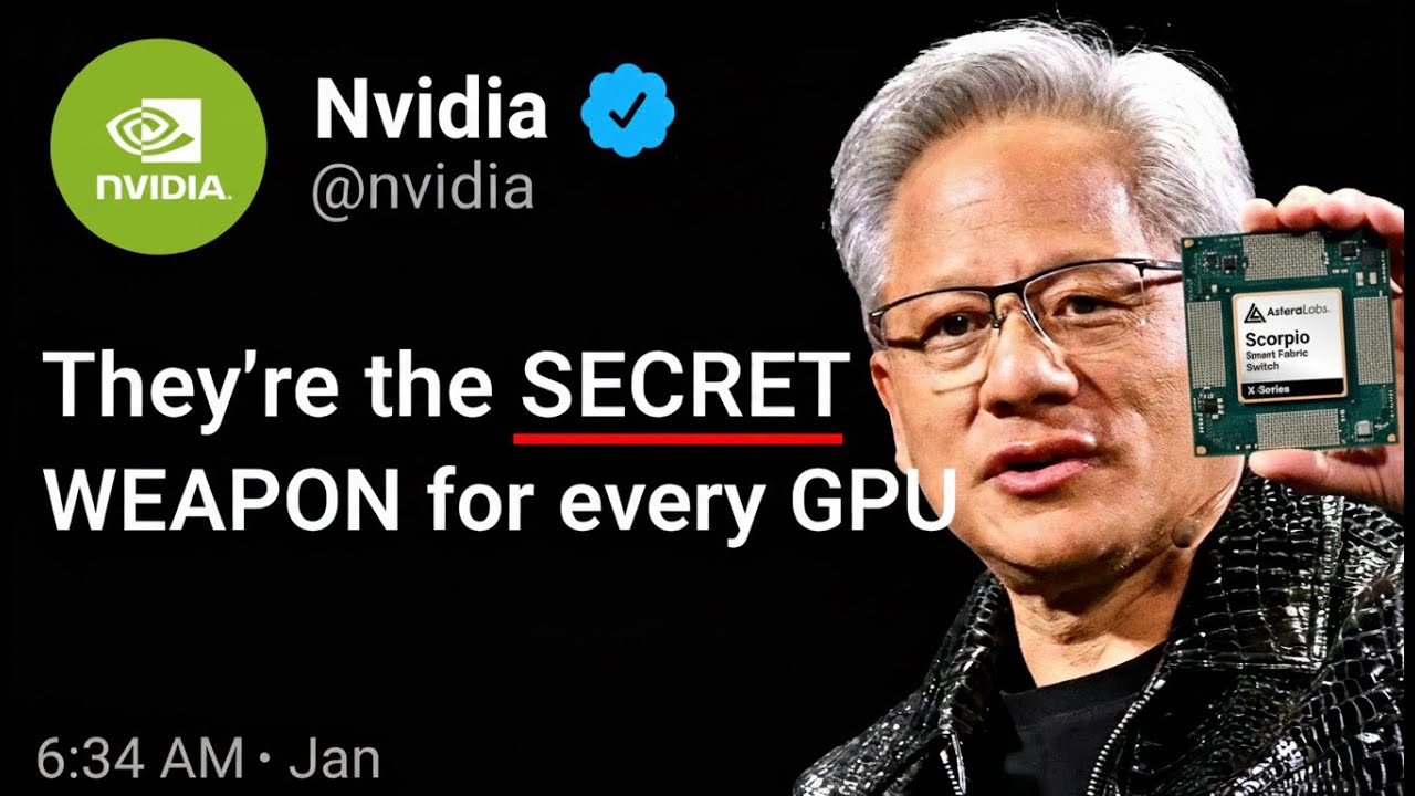 Every Nvidia AI Factory Depends On ONE Company - Astera Labs