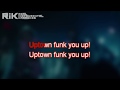 Uptown Funk (Official Instrumental Karaoke) - Bruno Mars ft. Mark Ronson