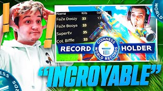 JE RÉAGIS AU NOUVEAU WORLD RECORD EN SQUAD DE CALDERA ! ( 134 KILLS )