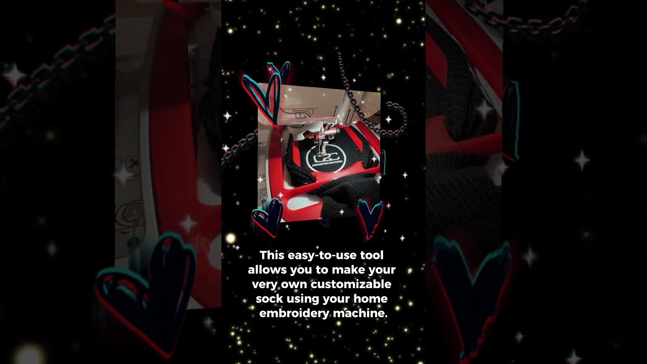 Embroidery Sock Hoop Insert             Etsy Link in Description