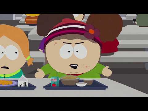 Heidi and the girls at lunch - South Park Season 21 Clip