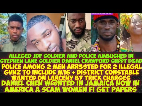 Soldier Daniel Crawford SH@T D3AD/Police ARR3STED For Illegal GvNz/Dist Constable W@NTED/Daniel Chen