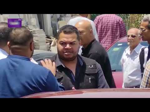 تشييع جثمان والد الفنان ضياء عبد الخالق من مسجد الرحمة بطريق الأوتوستراد