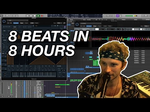 Fox Stevenson Makes 8 beats in 8 Hours!