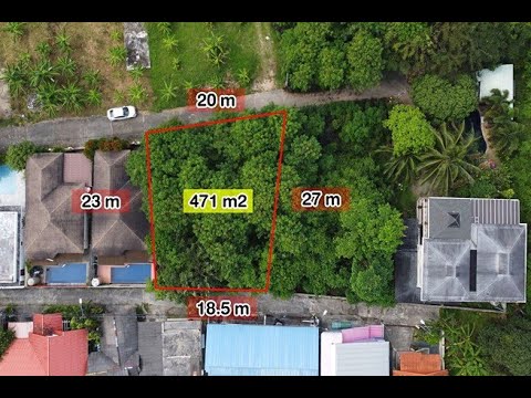 Easy to Build on 471 sqm Land Plot for Sale in Rawai