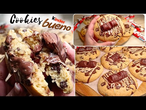 Kinder Bueno Cookies filled with Bueno-flavored spread