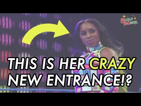 WWE Naomi New Entrance on Smackdown Live 2016