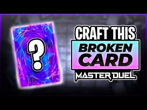 The BEST Card You MUST Craft in Yu-Gi-Oh! Master Duel