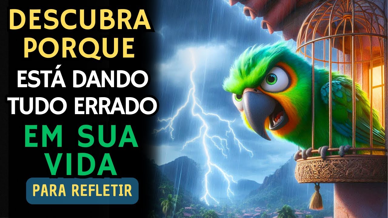 RECLAMAR DA VIDA ATRASA O PROCESSO – PEDRO O PAPAGAIO QUE SÓ SABIA MURMURAR