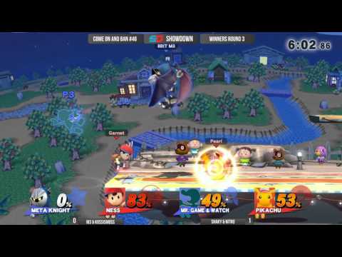 Come on and Ban #46 Doubles - Winner Quarters - M3 & Kossismoss vs Shaky & Nitro