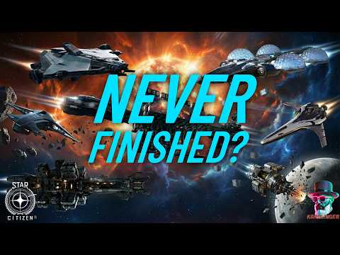 Why these 7 mega-ships will probably never be finished (Star Citizen analysis)