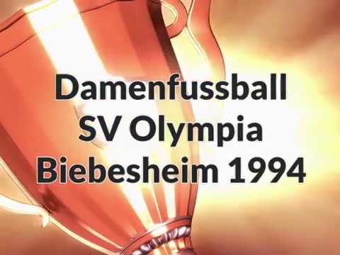 Damenfussball SV Olympia- 5.11.1994 in Biebesheim