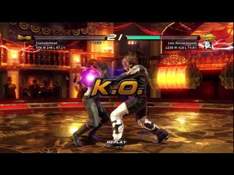 Tekken 6 Ranked - CosmeticHeart(Julia) vs Me(Lars)