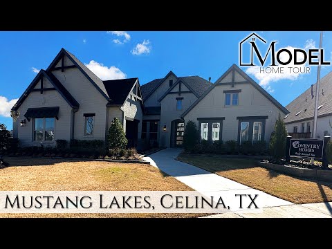 New Construction Homes in Dallas  - Model Home Tradition Homes Mustang Lakes Celina, TX