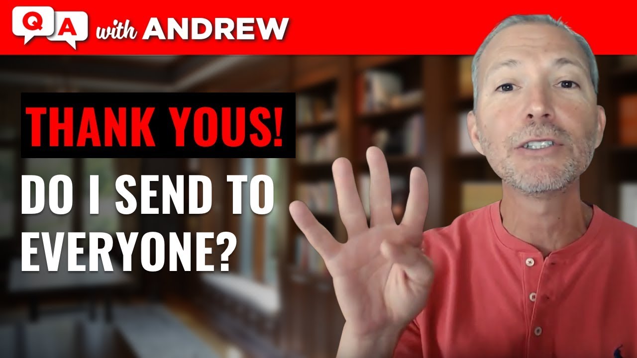 How do you address a thank you email to multiple recipients?