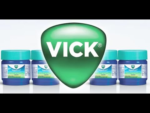 Denise Mello com Vick Vaporub