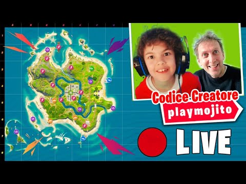 🔴 Nuovo aggiornamento Fortnite ► Cod.Creatore: PLAYMOJITO ◄ Fortnite ITA Live