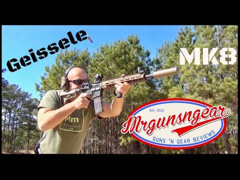 Geissele MK8 AR-15 Free Float MLOK Handguard Review (HD)