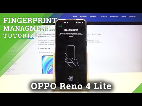 How to Add Fingerprint to OPPO Reno 4 Lite – Lock Device with Fingerprint