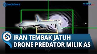 Dikenal Canggih dan Mematikan, Drone Predator AS Berakhir Ditembak Jatuh IRGC